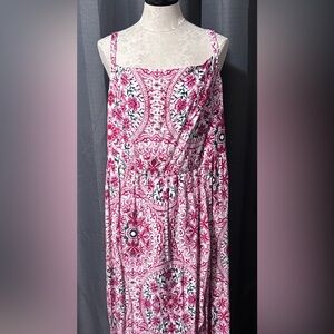 Torrid Square Neck Boho Sundress